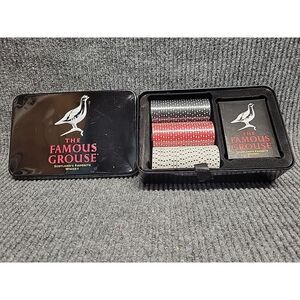 Poker Set The Famous Grouse Scotland's Favorite Whisky‎ Cards And Poker Chips